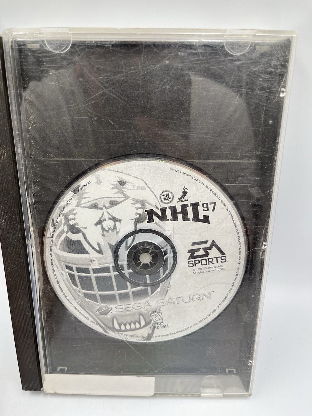 NHL 97 Sega Saturn Video Game Disc & Case Tested